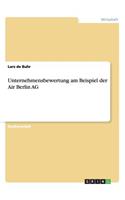 Unternehmensbewertung am Beispiel der Air Berlin AG