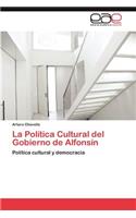 La Politica Cultural del Gobierno de Alfonsin: (Spanish)