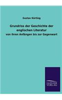 Grundriss Der Geschichte Der Englischen Literatur