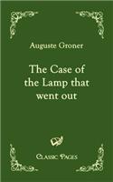 Case of the Lamp That Went Out