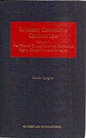 European Community Contract Law, Volume 1, Volume 2, the Effect O