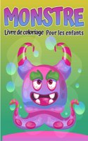 Livre de coloriage de monstres pour les enfants