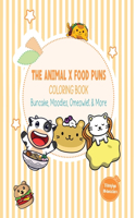 Animal X Food Puns Coloring Book