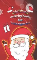 christmas activity book for kids ages 4-8