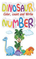 Dinosaur color, count and write number