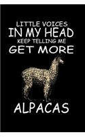 Little Voices In My Head Keep Telling Me Get More Alpacas