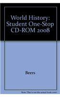 World History: Student One-Stop CD-ROM 2008