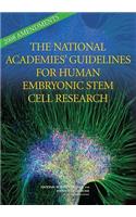 2008 Amendments to the National Academies' Guidelines for Human Embryonic Stem Cell Research