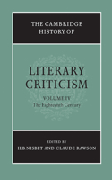 Cambridge History of Literary Criticism: Volume 4, the Eighteenth Century