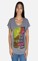 One Flew Over the Cuckoo's Nest Women's Relaxed Fit T-Shirt Medium