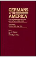 Germans to America, Oct. 24, 1853-May 4, 1854