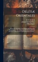 Delitiæ Orientales