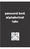Password Book Alphabetical Tabs