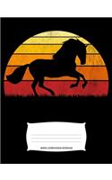 Horse Composition Notebook