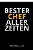 Bester Chef Aller Zeiten Notizbuch