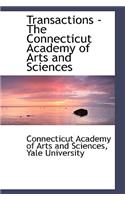 Transactions - The Connecticut Academy of Arts and Sciences