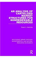 An Analysis of Cartelized Market Structures for Nonrenewable Resources