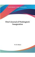 Peter's Journal of Washington's Inauguration