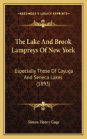 The Lake And Brook Lampreys Of New York