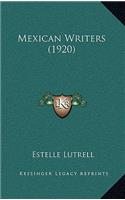 Mexican Writers (1920)