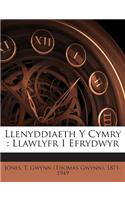 Llenyddiaeth y Cymry