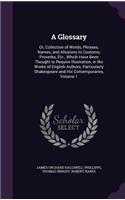 A Glossary: Or, Collection of Words, Phrases, Names, and Allusions to Customs, Proverbs, Etc., Whcih Have Been Thought to Require Illustration, in the Works of 