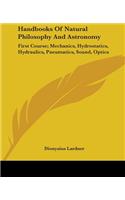 Handbooks Of Natural Philosophy And Astronomy