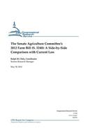Senate Agriculture Committee's 2012 Farm Bill (S. 3240)