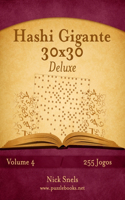 Hashi Gigante 30x30 Deluxe - Volume 4 - 255 Jogos