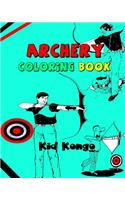Archery Coloring Book