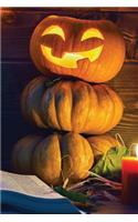 Jack-O-Lantern Spells Grid Notebook