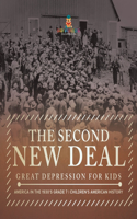 Second New Deal Great Depression for Kids America in the 1930's Grade 7 Children's American History