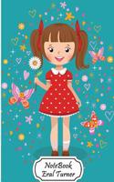 Notebook Journal Dot-Grid, Graph, Lined, Blank No Lined: Cute Girl: Small Pocket Notebook Journal Diary, 120 Pages, 5.5 X 8.5 (Blank Notebook Journal)
