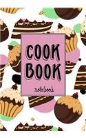 Cook Book Notebook: Blank Recipe Cookbook Journal V1