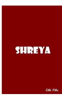 Shreya - Personalized Custom Notebook / Extended Lines / Soft Matte Cover: An Ethi Pike Collectible Journal