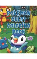 Pokemon Quest Coloring Book