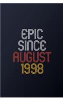 Epic Since August 1998