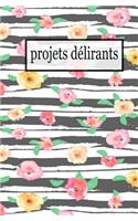 projets délirants: carnet de notes original & fantaisie