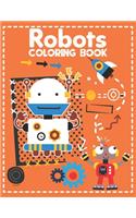 Robots coloring book