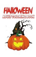 Halloween Adult Coloring Book