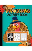 Thanksgiving Activity Book Ages 3-99