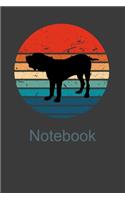 Notebook: Perfect Notebook For dog Lover. Cute Cream Paper 6*9 Inch With 100 Pages Notebook For Writing Daily Routine, Journal and Hand Note