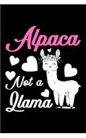 Alpaca Not Llama