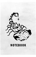 Notebook: Composition Notebook For Scorpion Lovers - Journal for Writing - College Ruled Blank Lined Size 6" x 9" 110 Pages Gift for Holidays Present for Than(26 Scorpion Lovers Notebook)