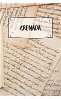 Grenada: Ruled Travel Diary Notebook or Journey Journal - Lined Trip Pocketbook for Men and Women with Lines