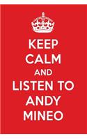 Keep Calm and Listen to Andy Mineo: Andy Mineo Designer Notebook