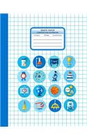 Graph Paper Composition Notebook: (Graphing Paper Notebook)