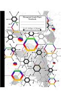 Hexagonal Graph Paper Notebook. 8" x 10". 120 Pages. 0.5" Hexagons: Hexagons and Honeycombs Design. Hexagons Groups Symbolizing Knowledge Pattern Cover.