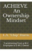 ACHIEVE - An Ownership Mindset