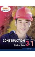 BTEC Entry 3/Level 1 Construction Student Book